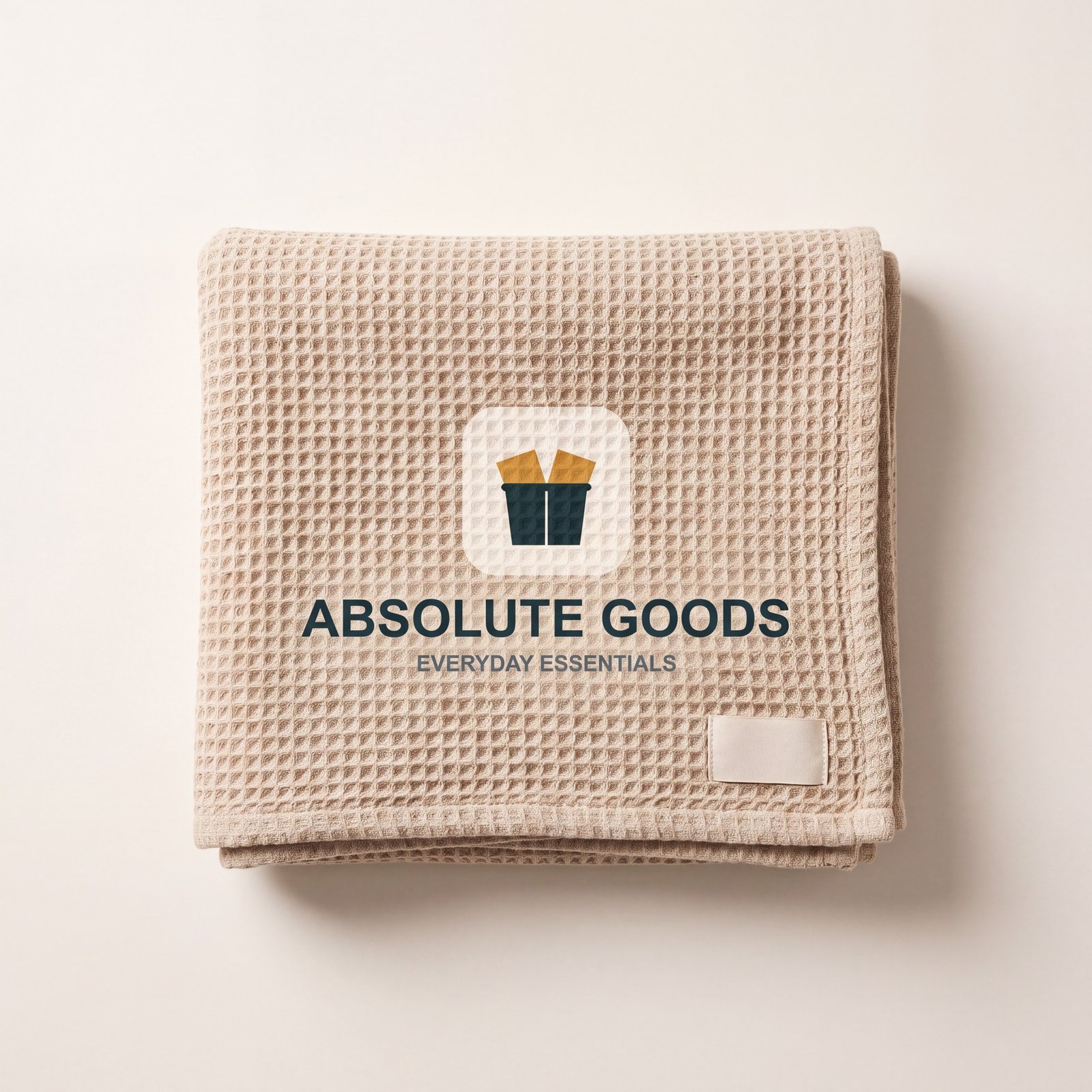 Cotton Waffle Throw Blanket