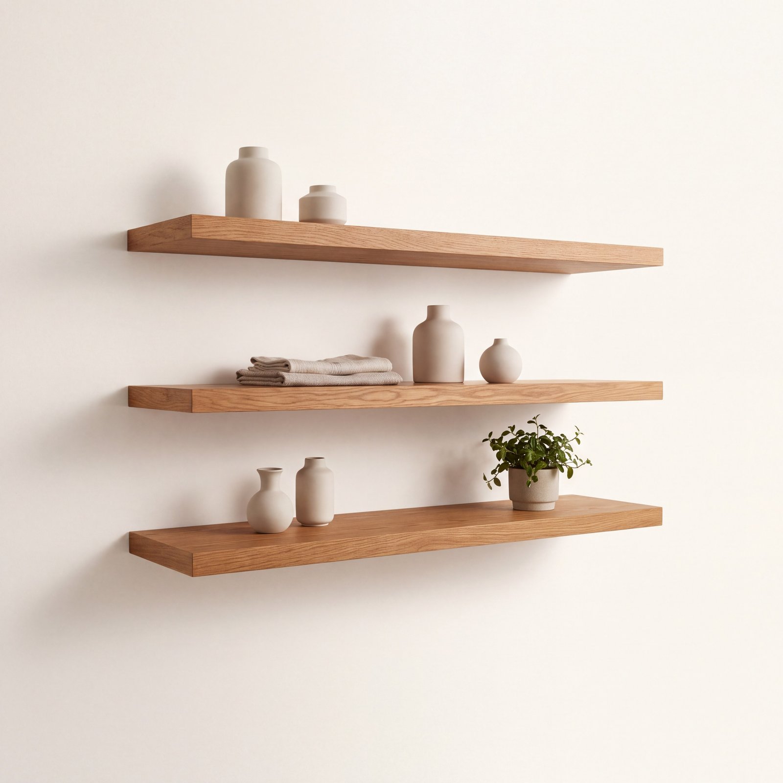 Floating Wall Shelves (Set of 3)